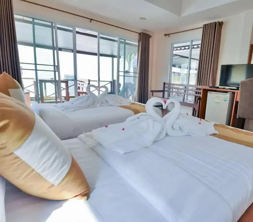 Двухместное бунгало 2 отдельные кровати в Fah Talay Resort