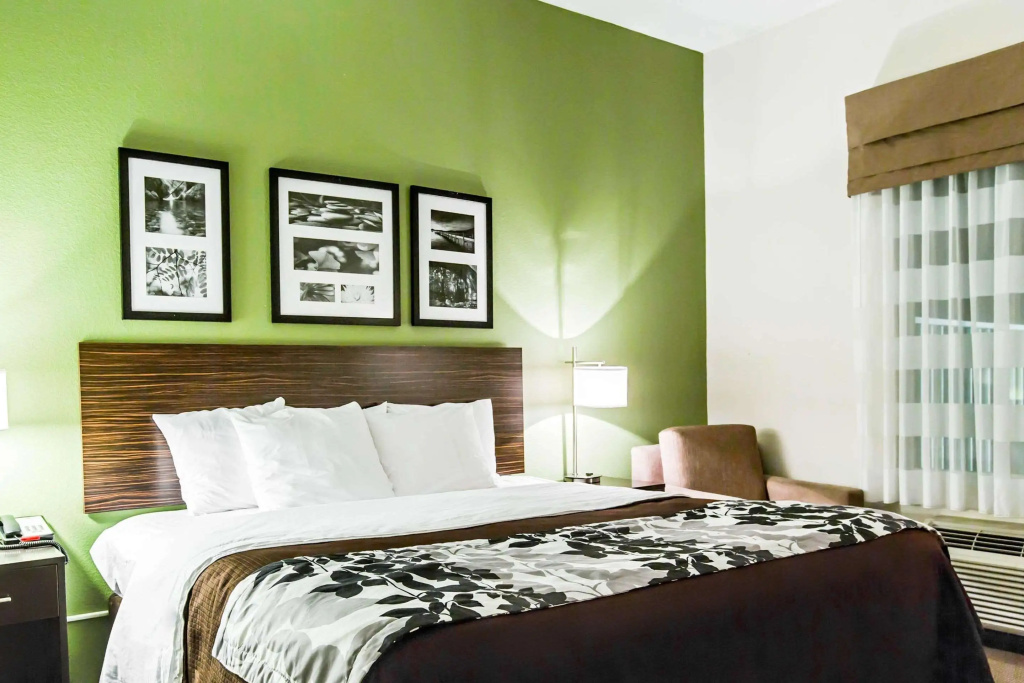 Sleep Inn & Suites Marion - Military Institute - Chambres