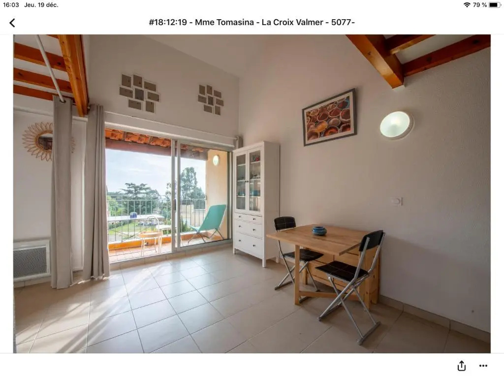 Afficher la photo 6 — Superbe appartement T1 duplex,vue mer