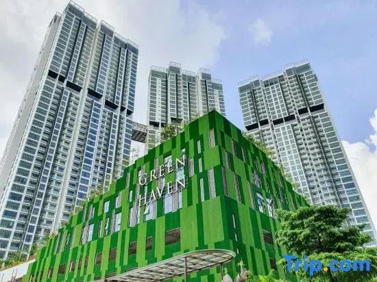 zzzABHome [Fountain Suite] Green Haven #JB