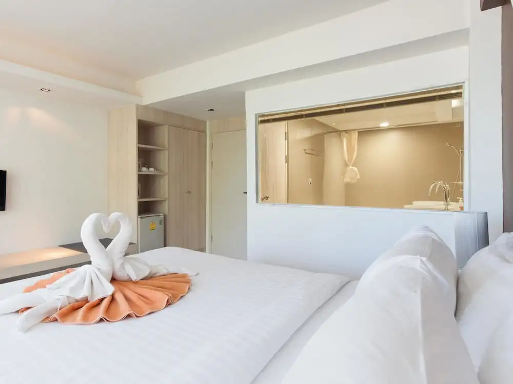 Номер Deluxe с видом на море в Coral Inn
