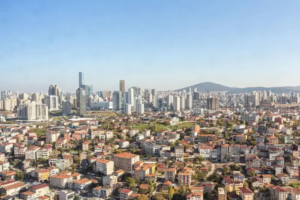 Charming Flat with Gorgeous City View in Atasehir