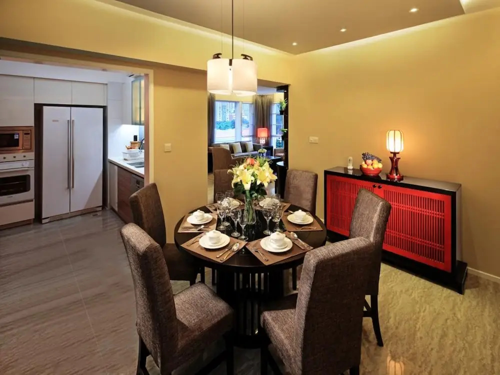 Oakwood Gold Arch Residence Guangzhou - Chambres