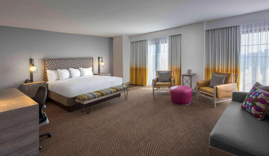 Mobility accessible Double room (full double bed)