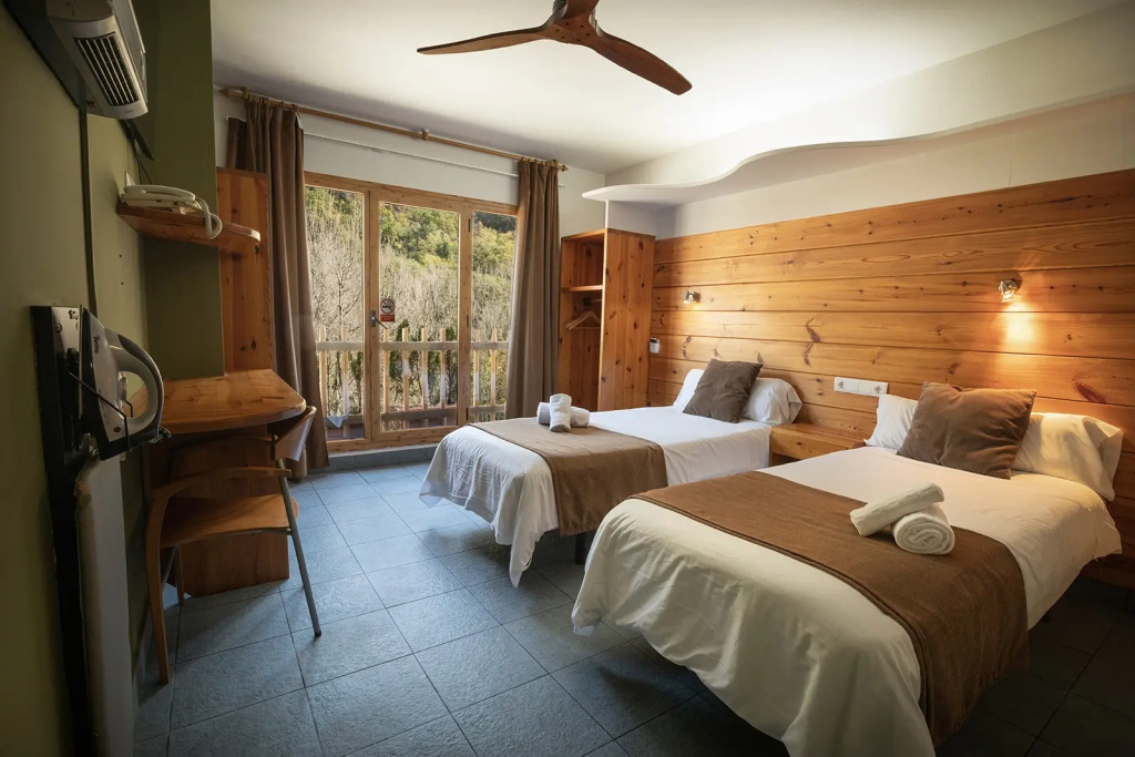 Hotel Restaurante Les Brases - Chambres
