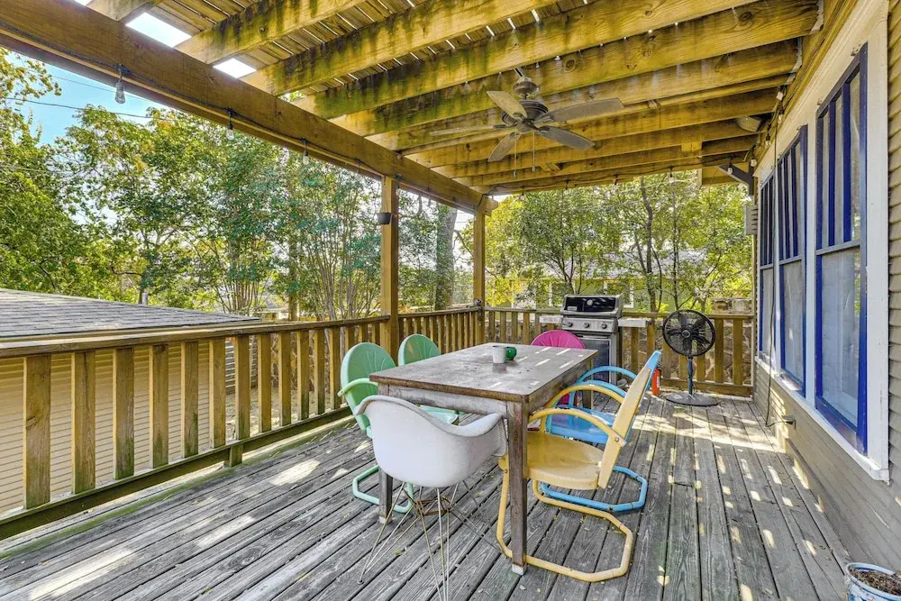 Walk to Soco: Home w/ Decks & City Views in Austin