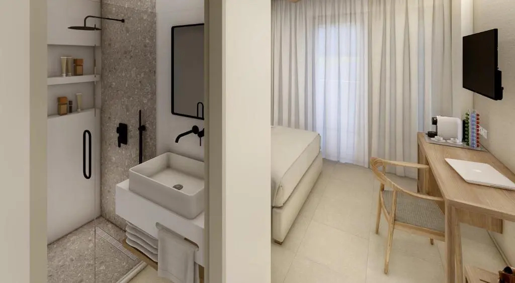 Deluxe Triple room with sea view