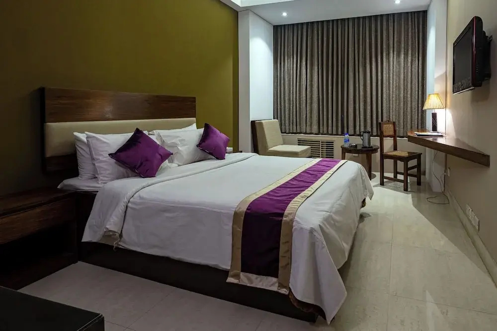 Deluxe Double room with city view (full double bed)