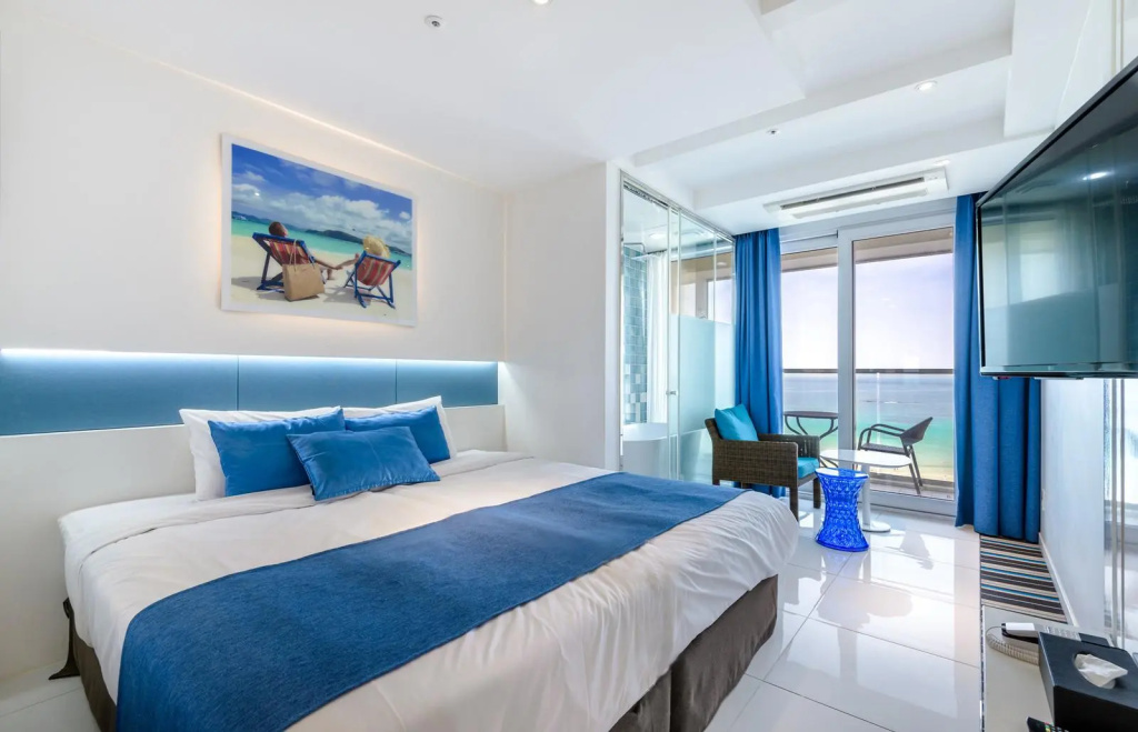 Aimi Jeju Beach Hotel Hamdeok W - Chambres