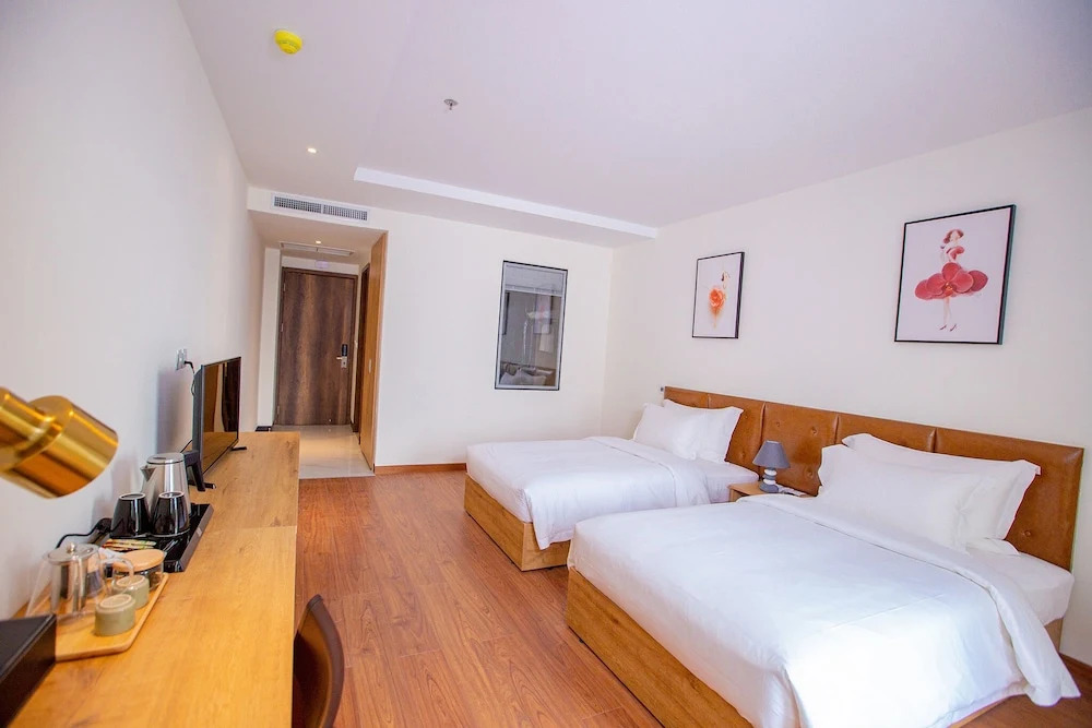 Двухместный номер Standard с красивым видом из окна 2 отдельные кровати в Sea Breeze Hotel & Villa
