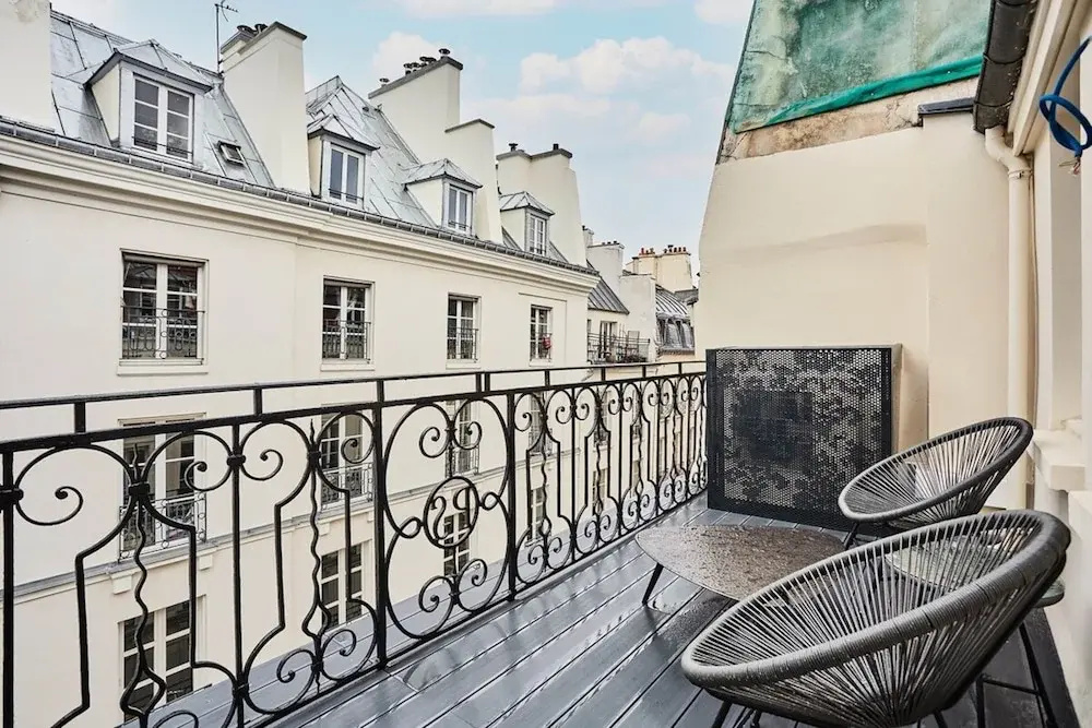 Flat Terrace Centre de Paris Bourse