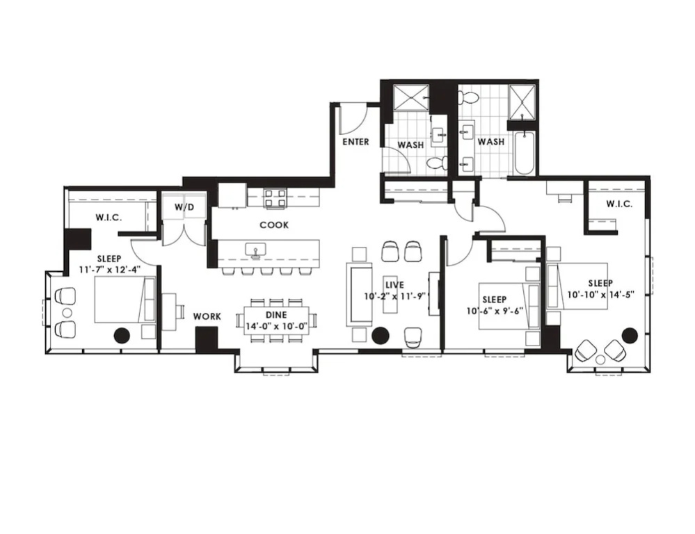 Heart of City Haven 3BR High-end Stay