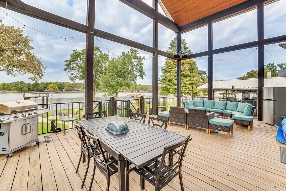 Private Dock & Yard! Modern Getaway in Mabank