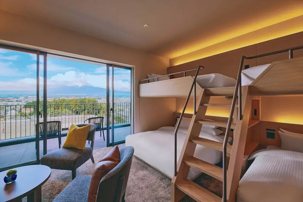 Standard Double room with balcony and with mountain view (bunk bed)