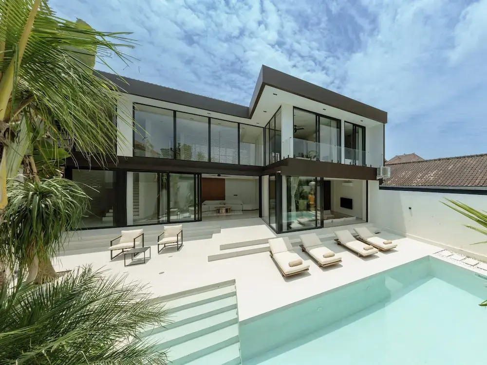 Ultra-Luxe 4BR Seminyak Villa | Enclosed AC Living & Private Pool