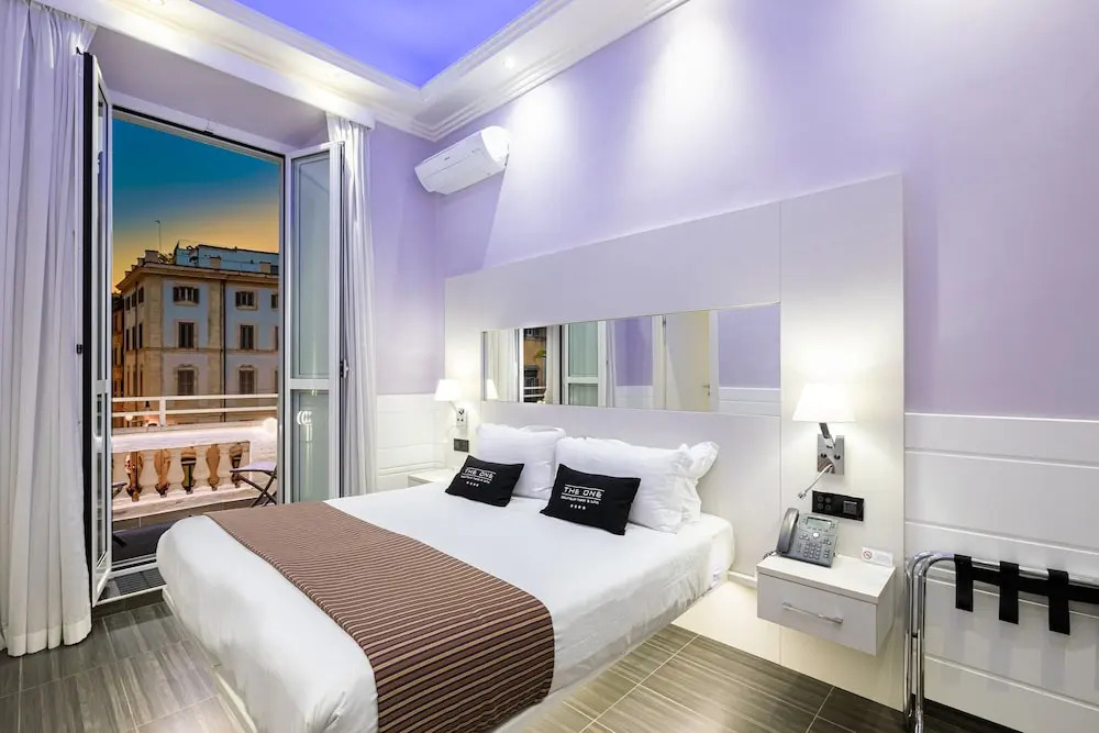Двухместный номер Executive с балконом 2 отдельные кровати в THE ONE Boutique Hotel & SPA Rome
