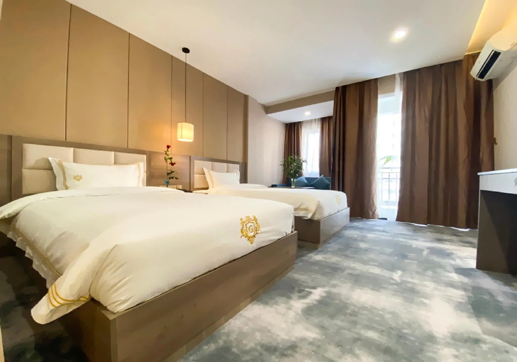 Deluxe Double room with balcony (twin beds)