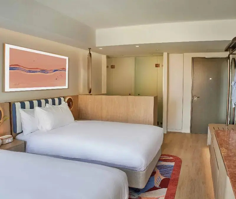 Standard Double room with balcony and with ocean view (twin beds)