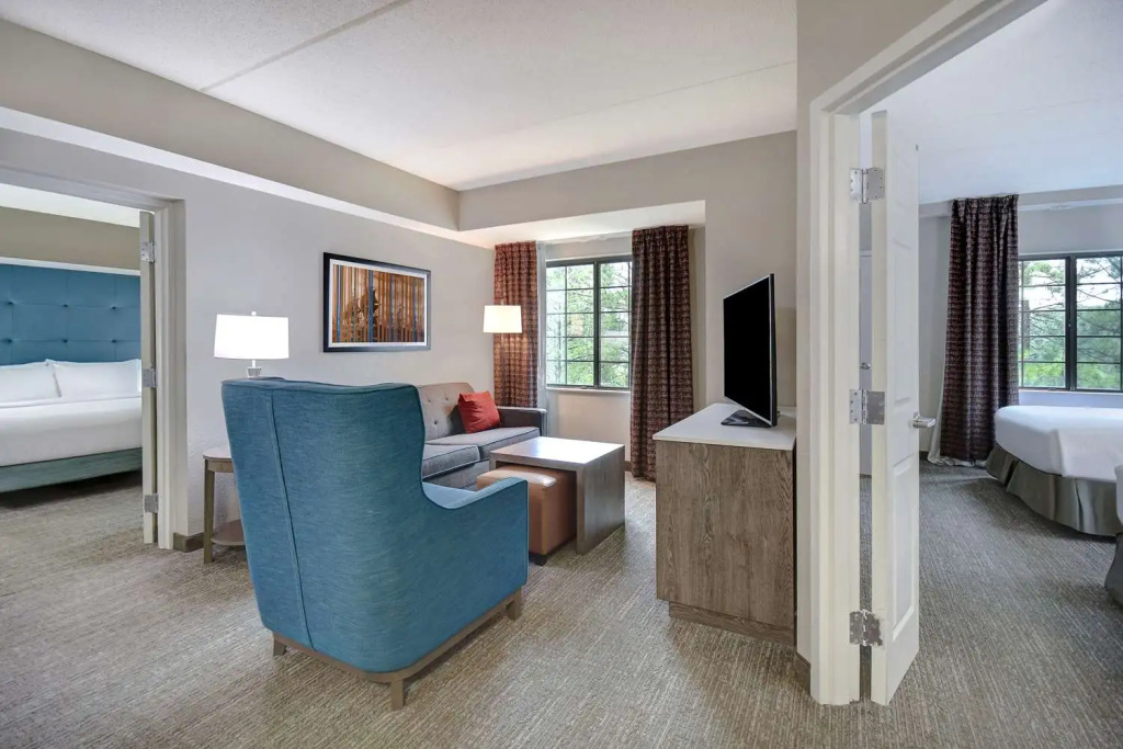 Homewood Suites by Hilton Yorktown Newport News - Chambres