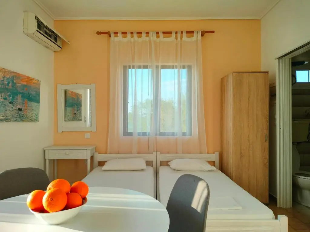 Studio with balcony