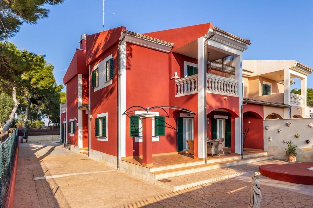 House With 3 Bedrooms in Llucmajor, With Wonderful sea View, Private Pool, Furnished Terrace Near the Beach