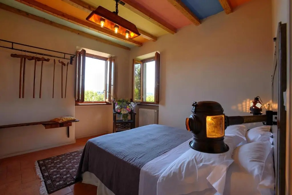 Standard Double room with street view (full double bed)