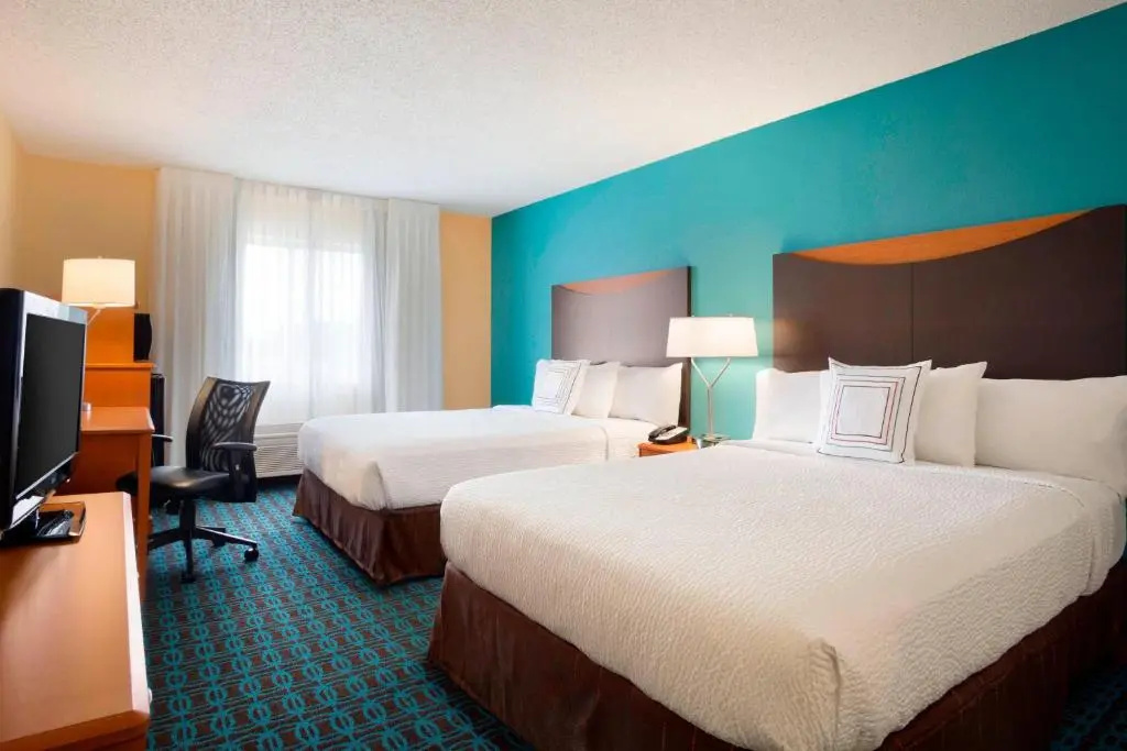 Fairfield Inn & Suites Fort Worth University Drive - Chambres