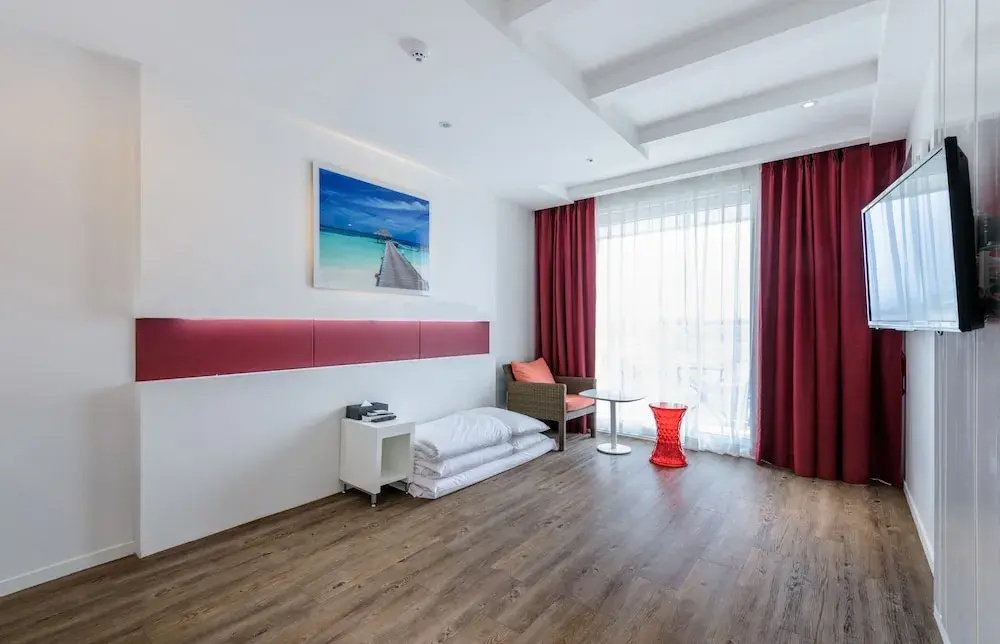 Aimi Jeju Beach Hotel Hamdeok W - Chambres