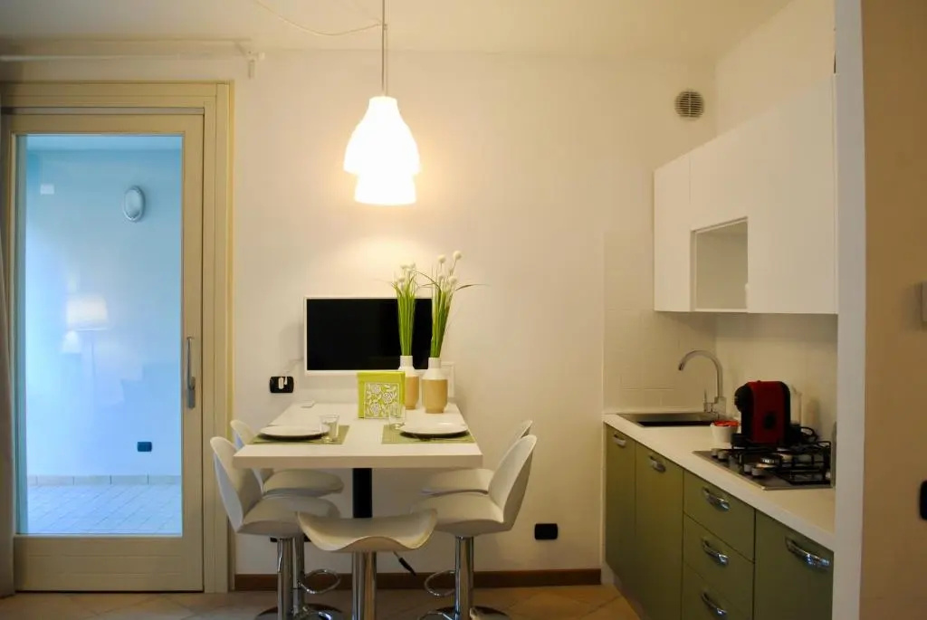 Apartment with mountain view