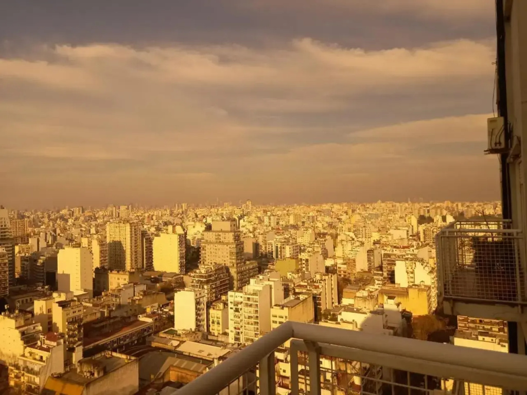Piso 25 increíble vista de Buenos Aires y el Río de la Plata