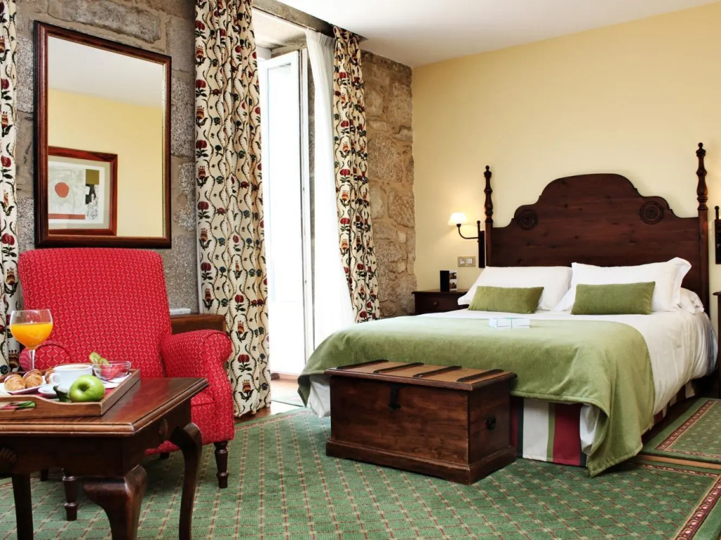 Hotel Virxe da Cerca by Pousadas de Compostela - Chambres
