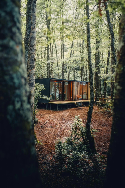 OUTSCAPE l Cabanas en Puerto Fuy, Huilo Huilo a Orillas del Lago