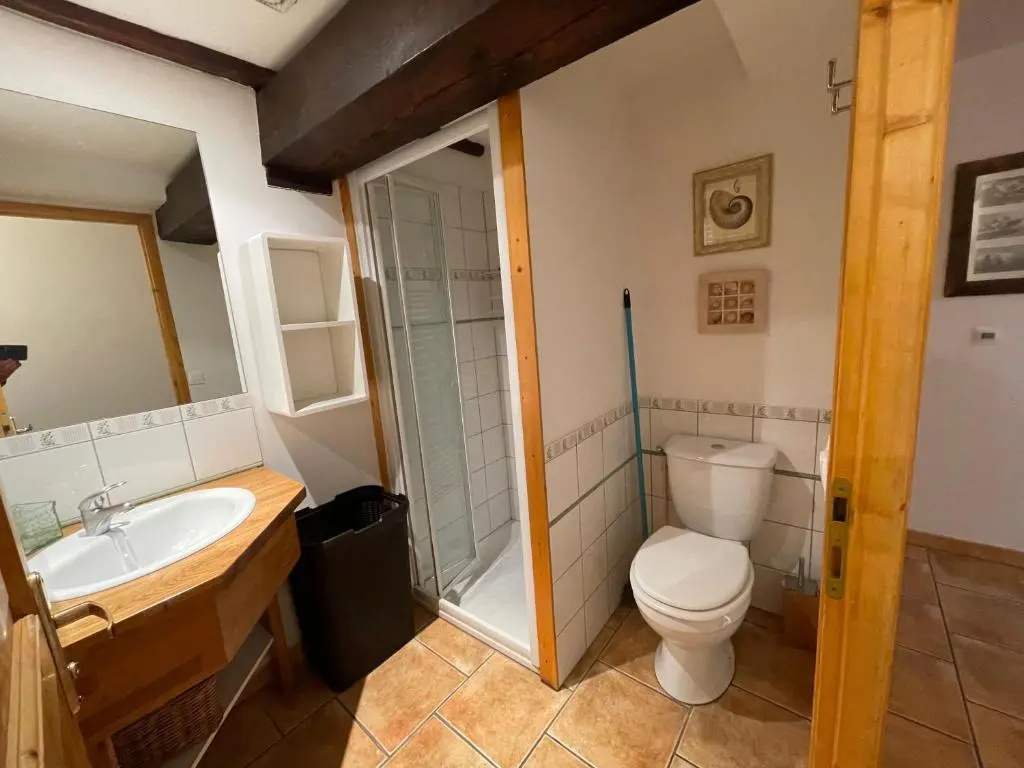 Afficher la photo 6 — LA GENTIANE Bel appartement avec grande terrasse dans vieille ferme de montagne rénovée