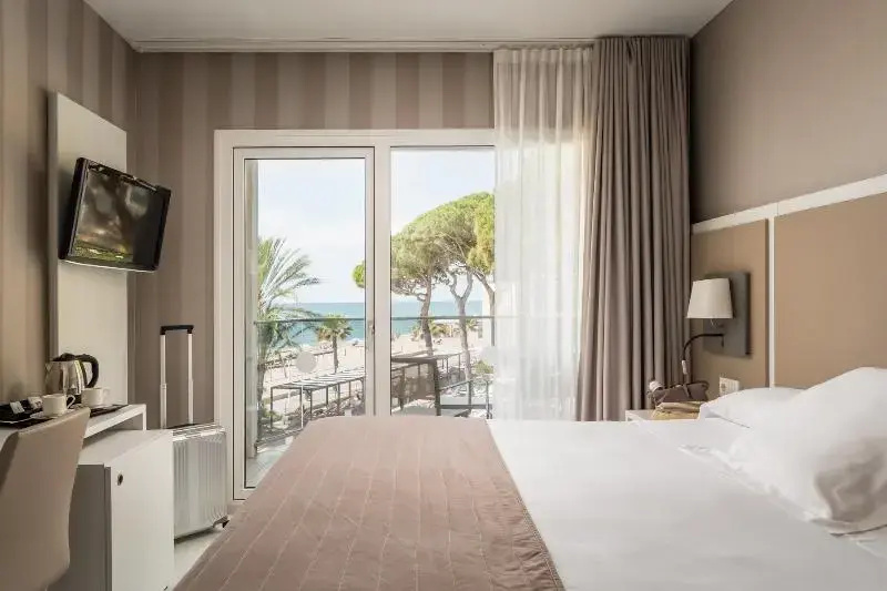 Standard Double room with balcony and with sea view (full double bed)