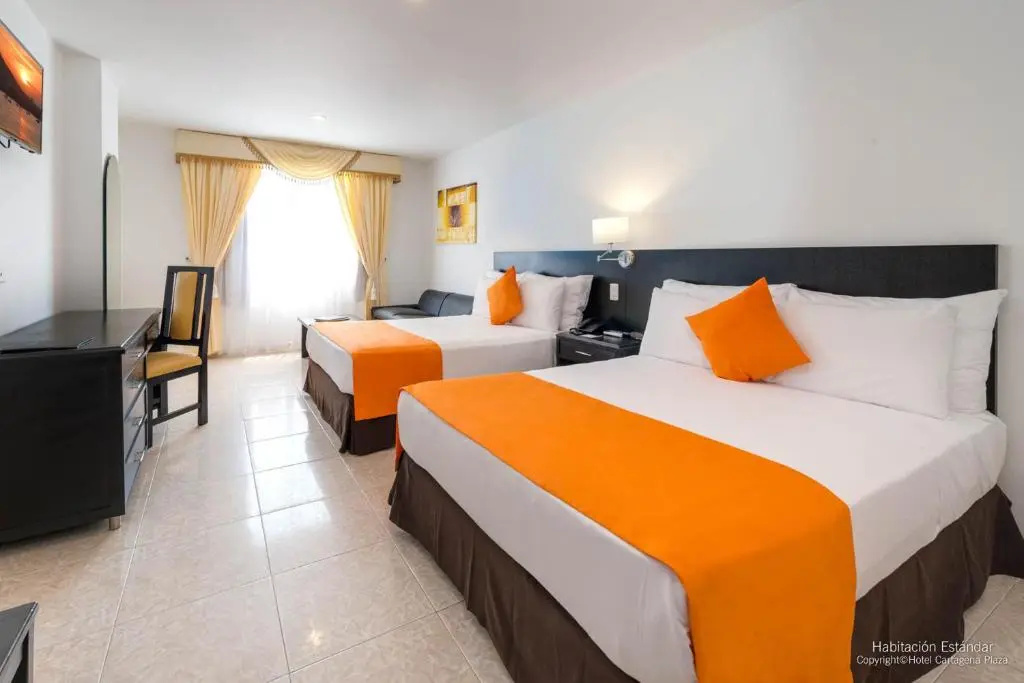 Hotel Cartagena Plaza - Chambres