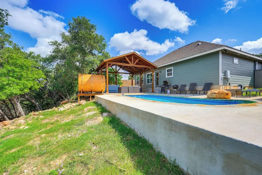 Canyon Lake Home w/ Private Pool, Hot Tub & Sauna!
