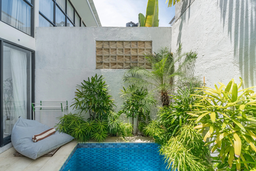 Отель Апартаменты Wolu Loft 28 - 1BR North Canggu в Чангу
