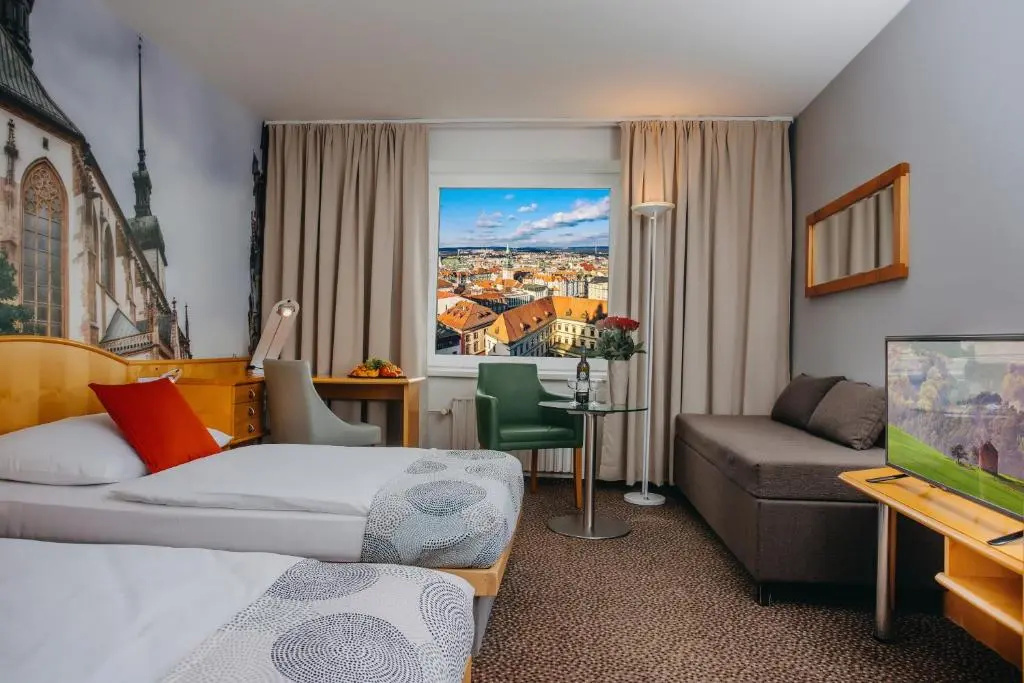 Cosmopolitan Bobycentrum - Chambres