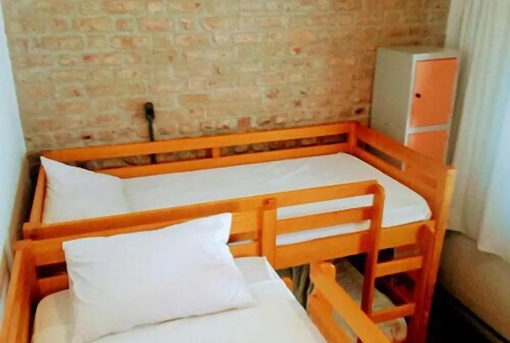 Кровать в общем номере в Kaza Rio Hostel