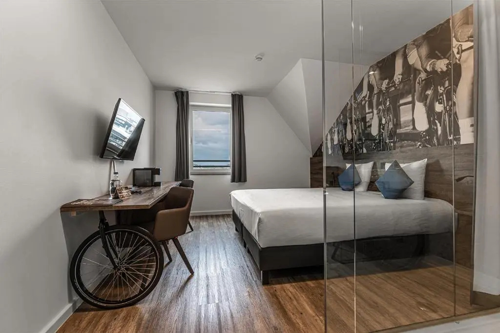 Velotel Brugge - Chambres