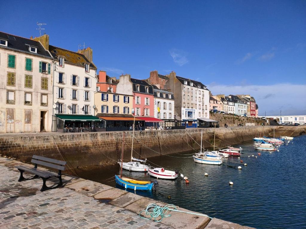 Maison de pêcheur Port de plaisance Tréboul