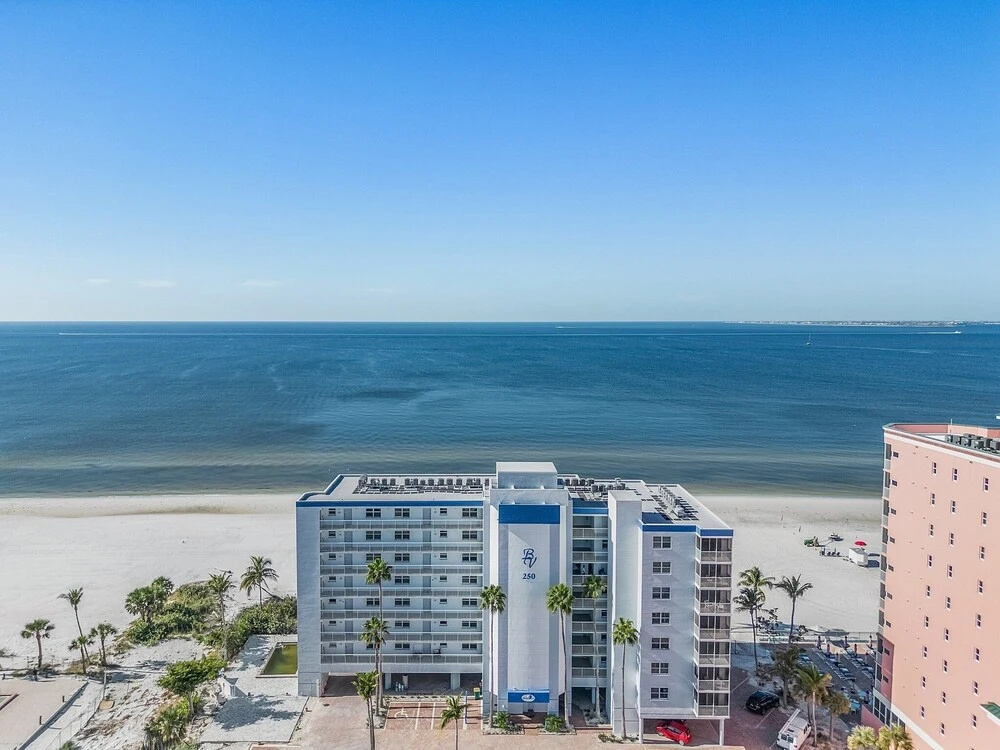 Welcome To Beach Villa's # 405 Vacation Rental - 250 Estero Blvd 2 Bedroom Condo by RedAwning