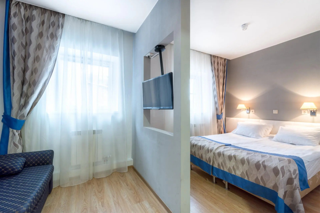 Severnaya Korona Hotel Room Type - Standard Double room full double bed