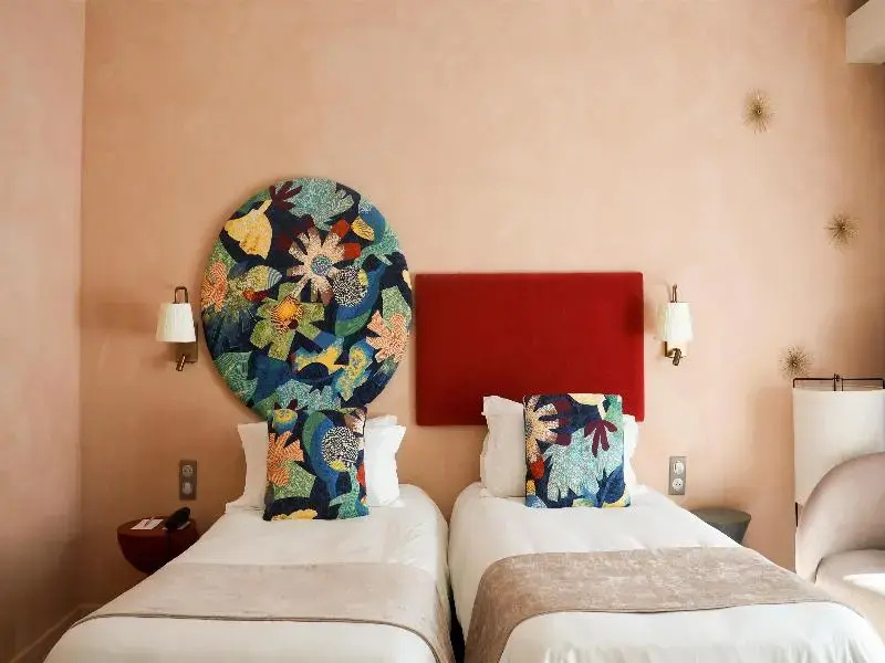 Superior Double room with balcony and with garden view (twin beds)