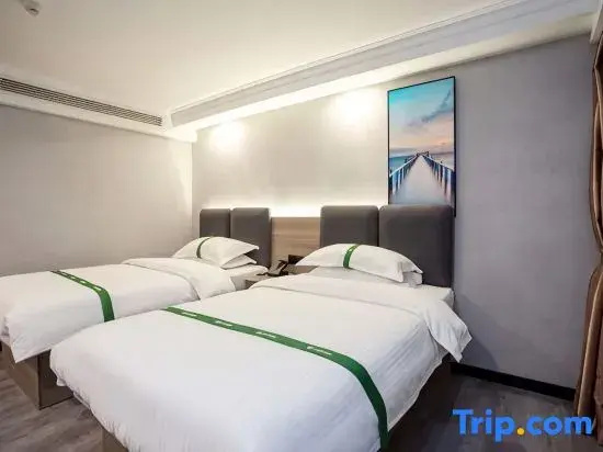 Greentree Inn Shanghai Gongfu New Village Subway Station Express Hotel - Chambres