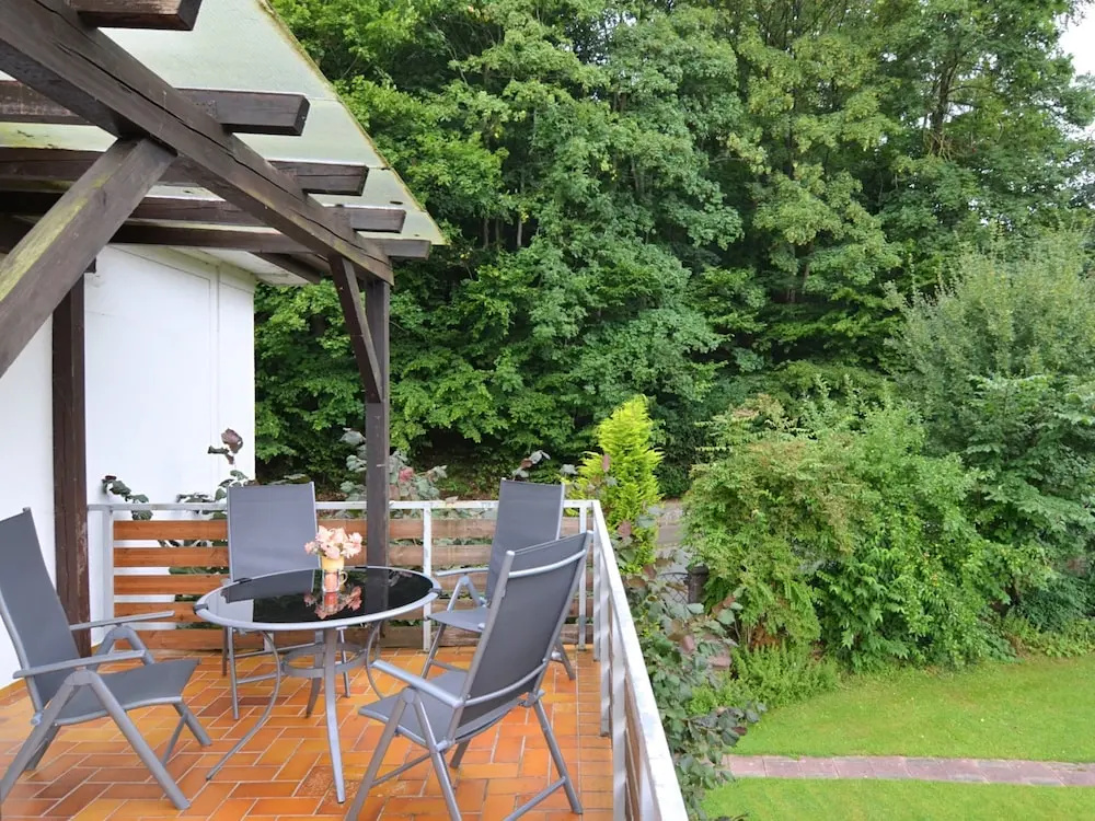 Spacious Apartment in Weser Uplands With Garden
