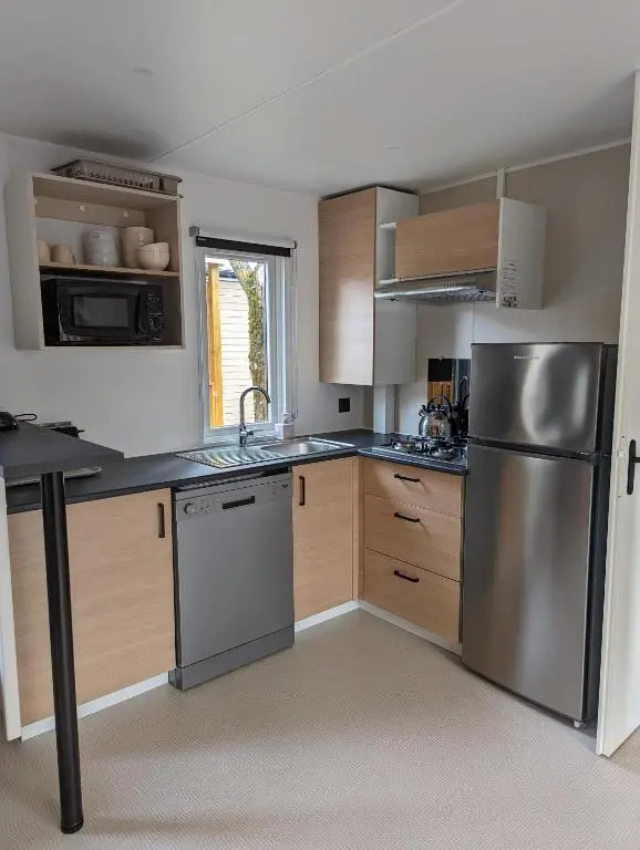 Afficher la photo 8 — 200m de la plage Mobil Home LUXE Neuf 42m2 3 chambres Camping 5 Etoiles Mayotte Biscarrosse Koyobalys