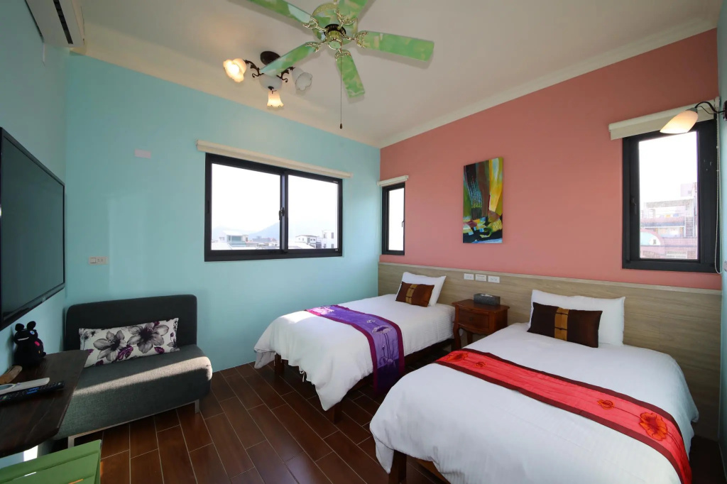 Standard Double room with view (twin beds)