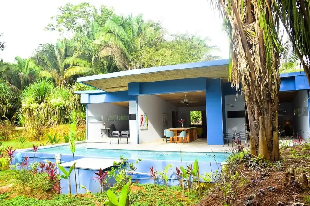 2Br Fabulous Blue House Near Quepos Ma