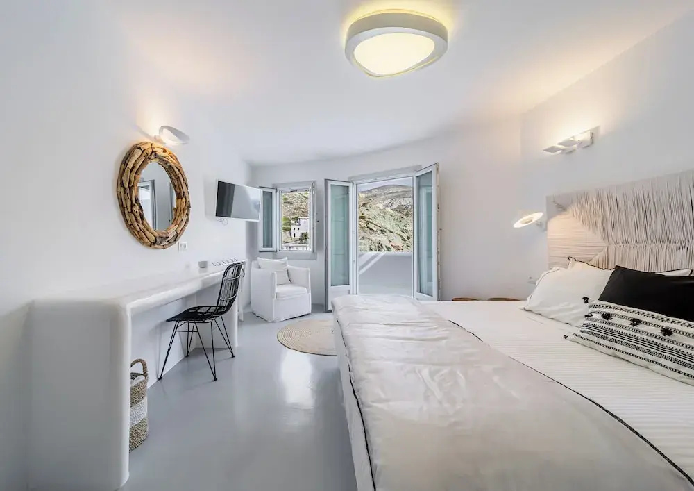 Premium Double room with balcony and with sea view (full double bed)